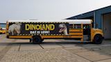 Amerikaanse schoolbus als Billboard